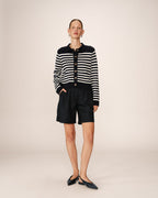 Cardigan Pam - Rayures Marine