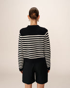 Cardigan Pam - Rayures Marine
