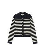 Cardigan Pam - Rayures Marine