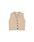 Ecru Pancake Vest