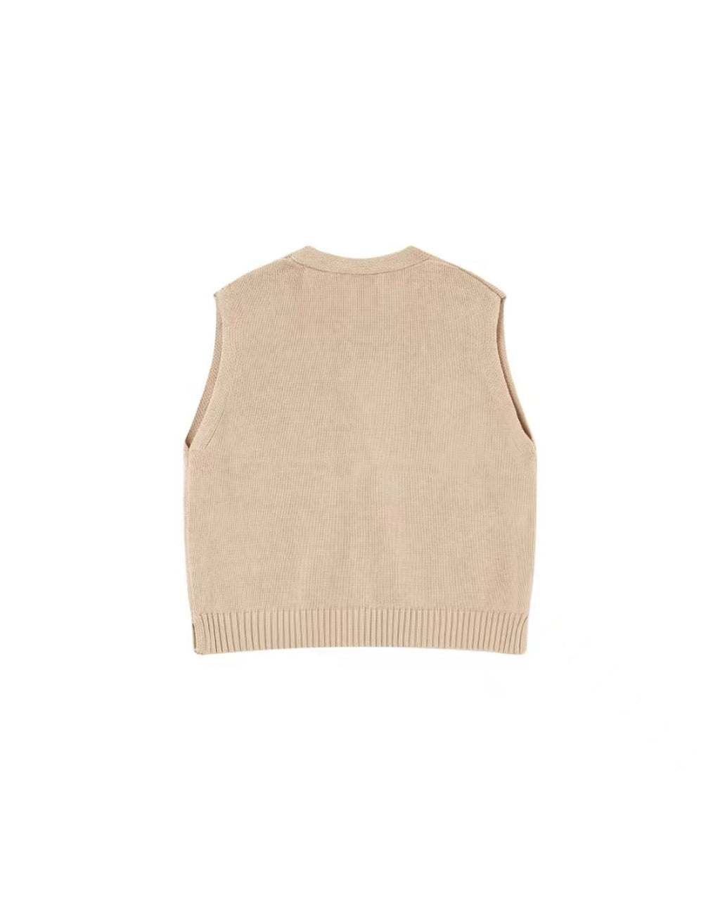 Ecru Pancake Vest