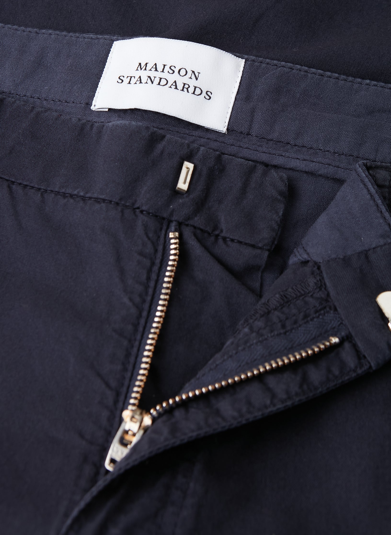 Maison Standards - Maison Standardars - Pantalones cortos de sarga - Azul - Hombres