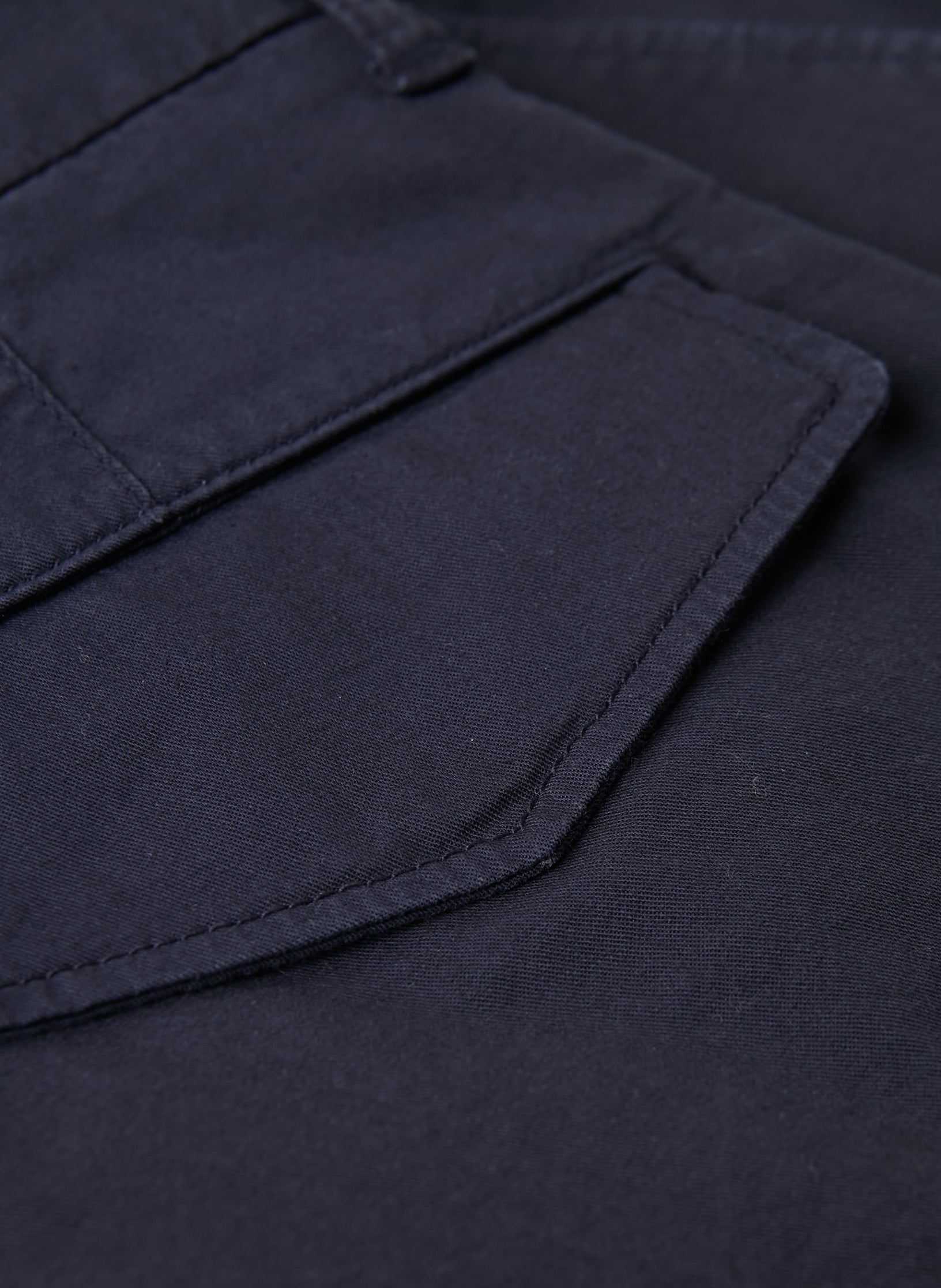 Maison Standards - Maison Standardars - Pantalones cortos de sarga - Azul - Hombres