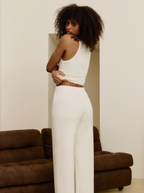 Pantalon Easy Off White