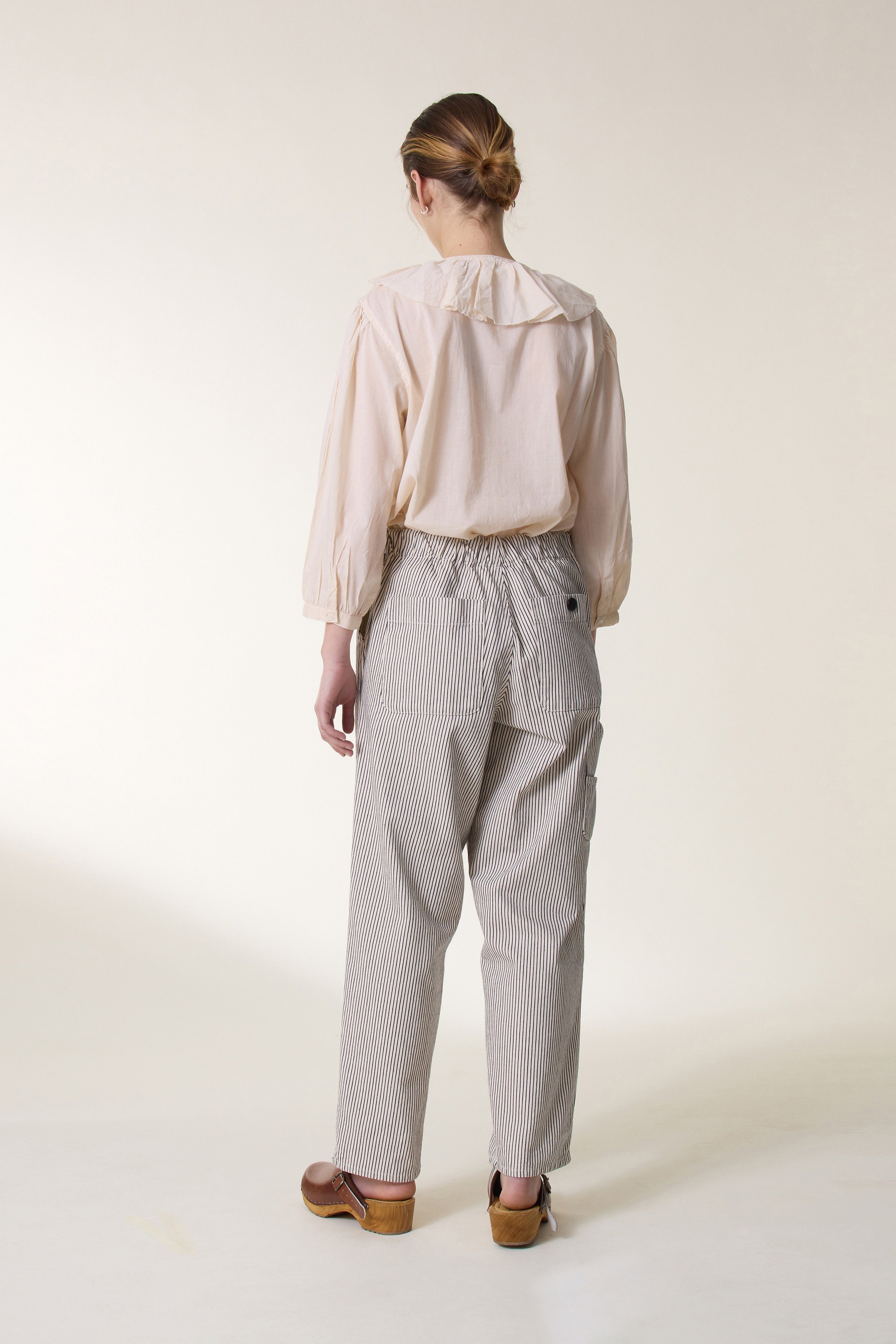 Armina Strp Trousers - Ecru