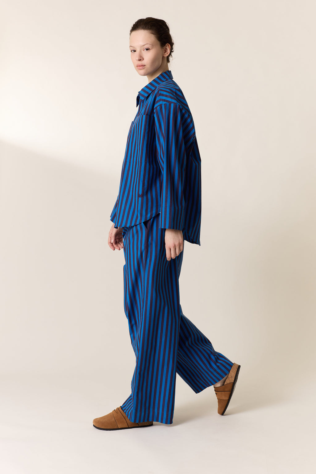 Partos Stripe Trousers