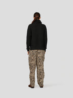 Pantalon Sakis À Imprimé Léopard Soyeux