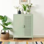 Buffet - Metal - Verde Almendra