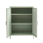 Buffet - Metal - Verde Almendra