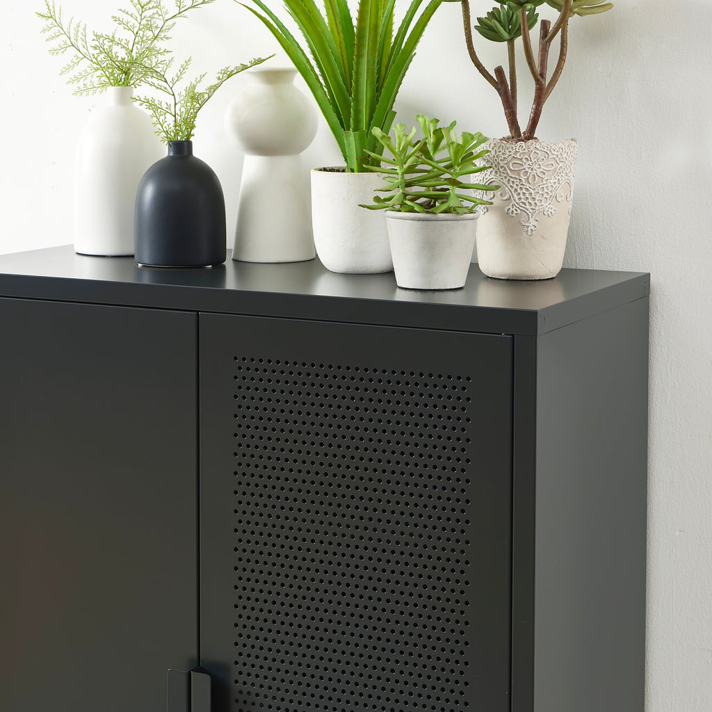Buffet - Métal - Gris Anthracite