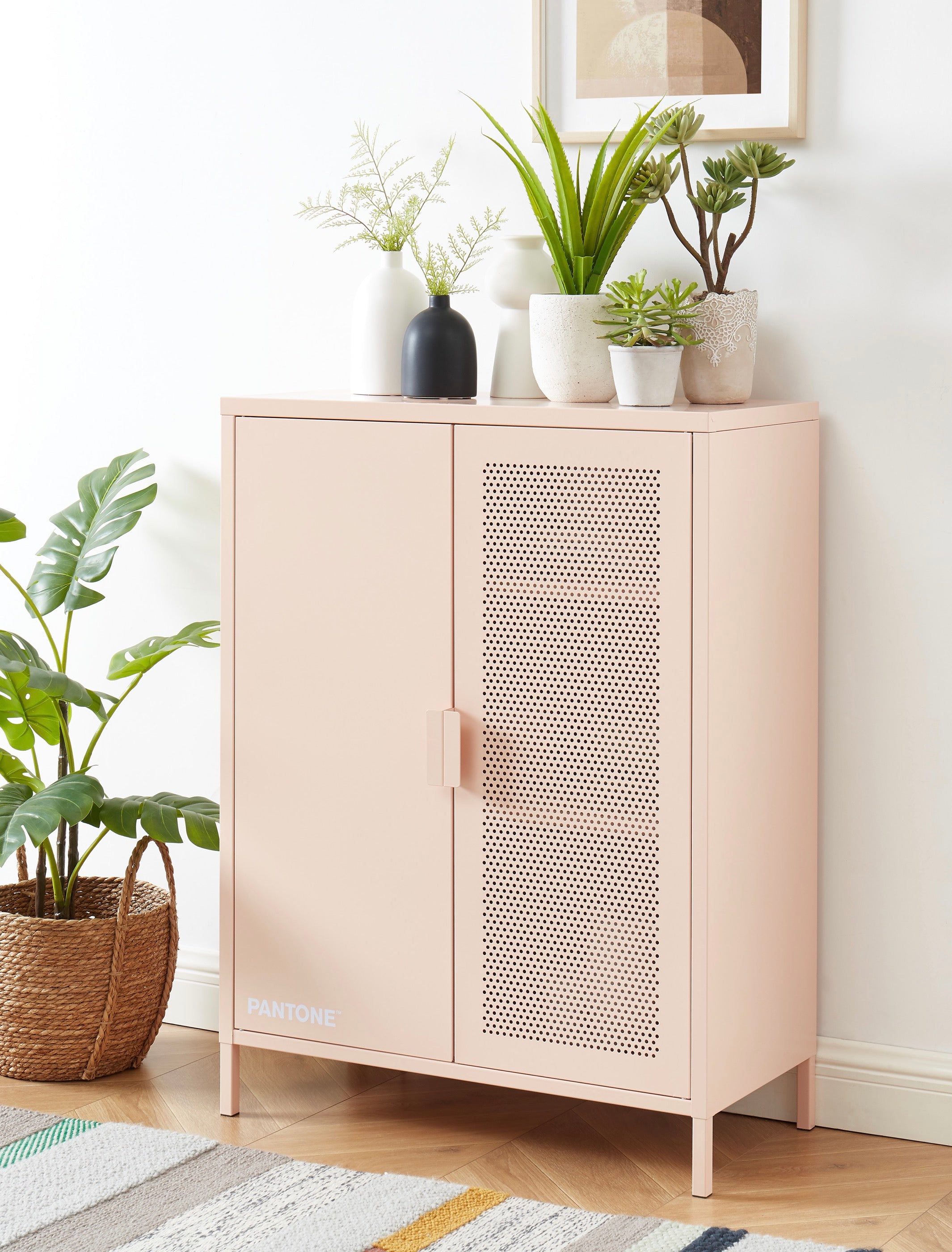 Sideboard - Metal - Blush Pink