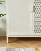 Sideboard - Metal - Sand Beige