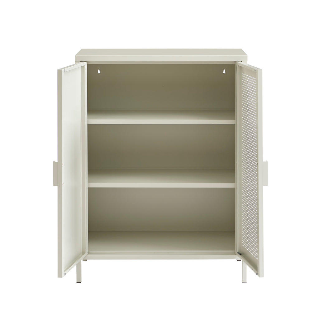 Sideboard - Metal - Sand Beige
