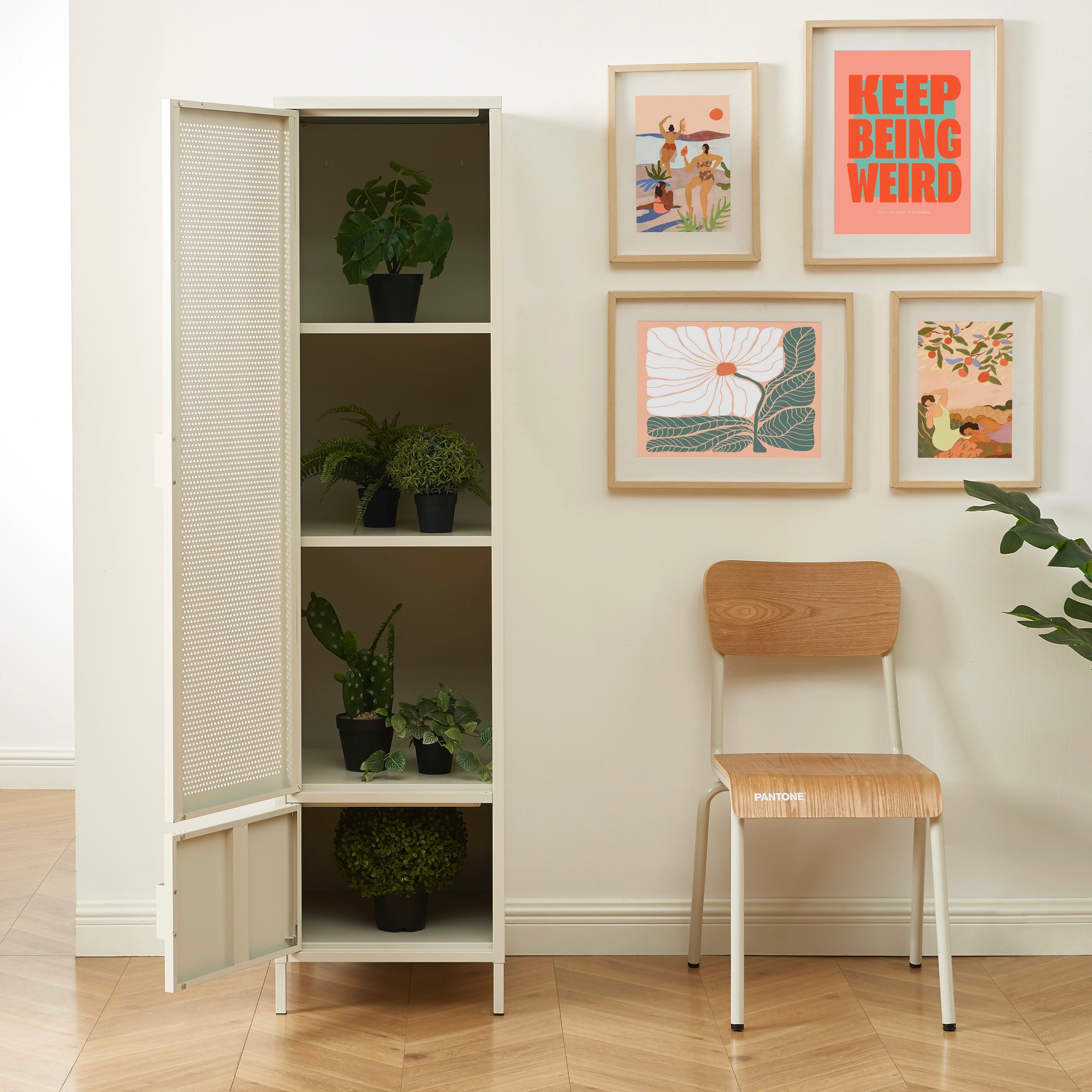 Cloakroom - Metal - Sand Beige