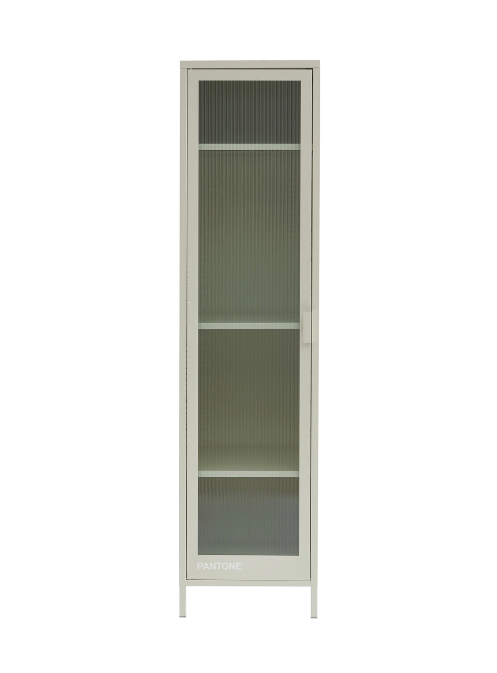 Vestiaire - Beige Sable - Porte En Verre Cannelé