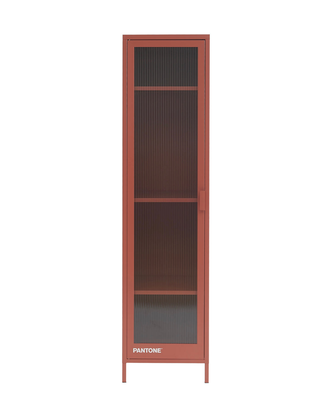 Guardarropa - Terracota - Puerta de cristal estriado