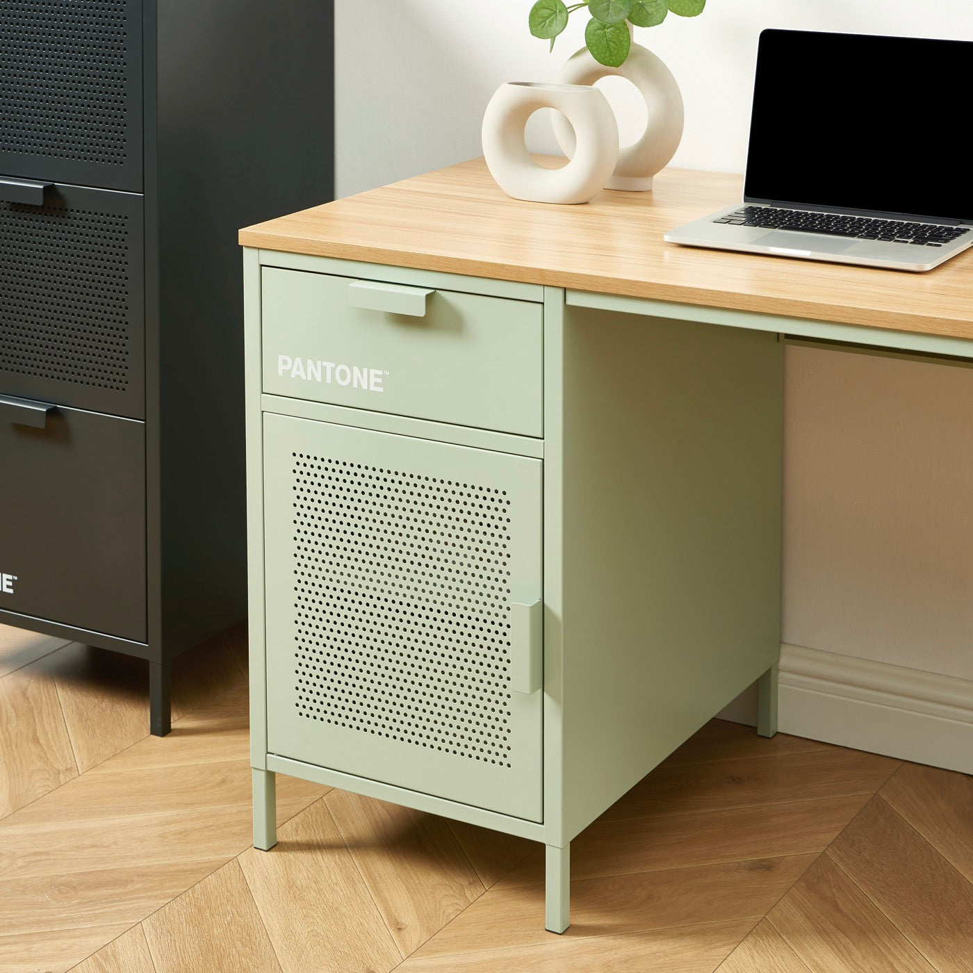Bureau - Métal - Vert Amande