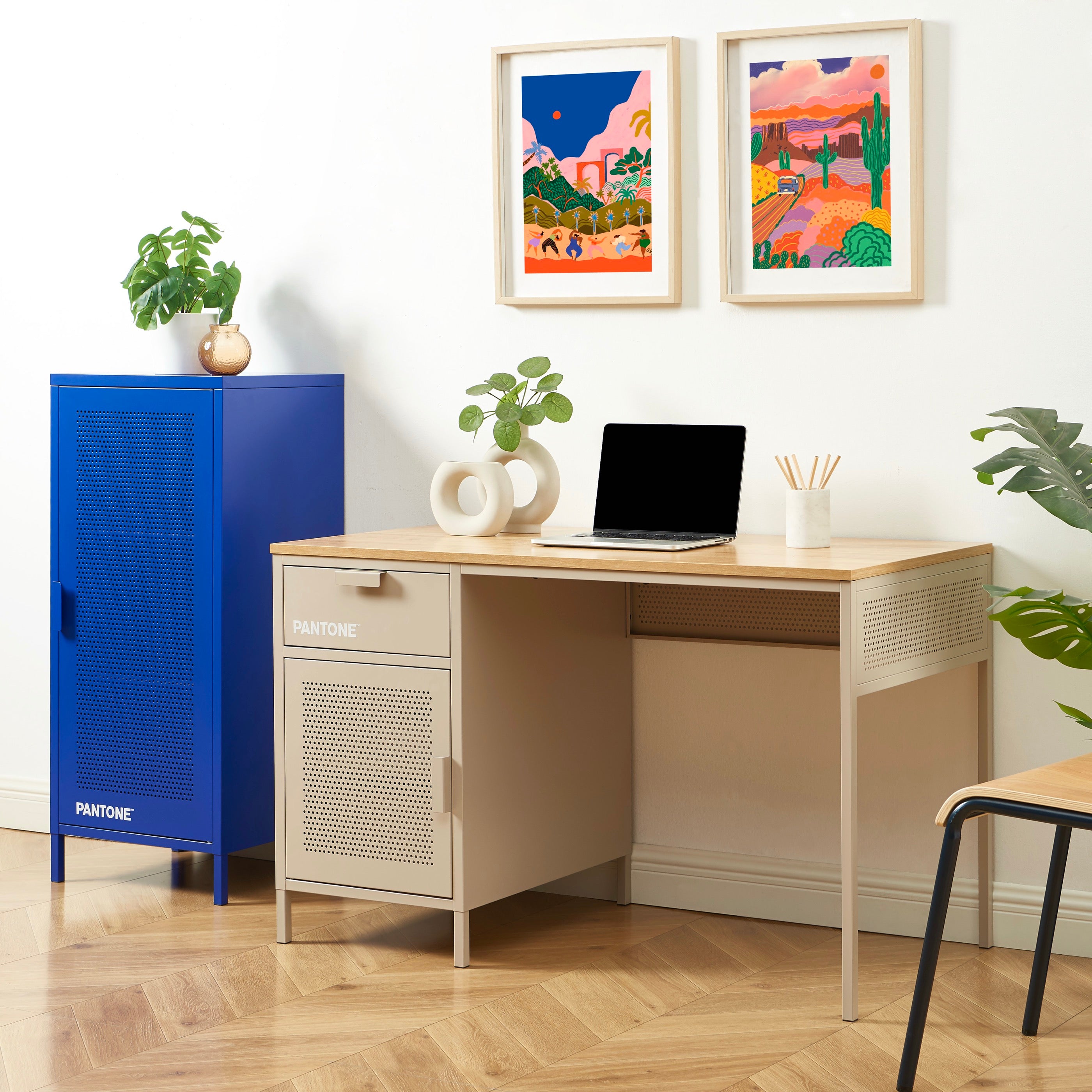 Bureau - Métal - Taupe