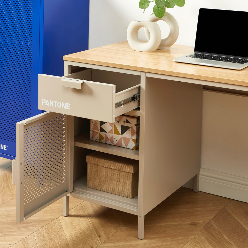 Bureau - Métal - Taupe