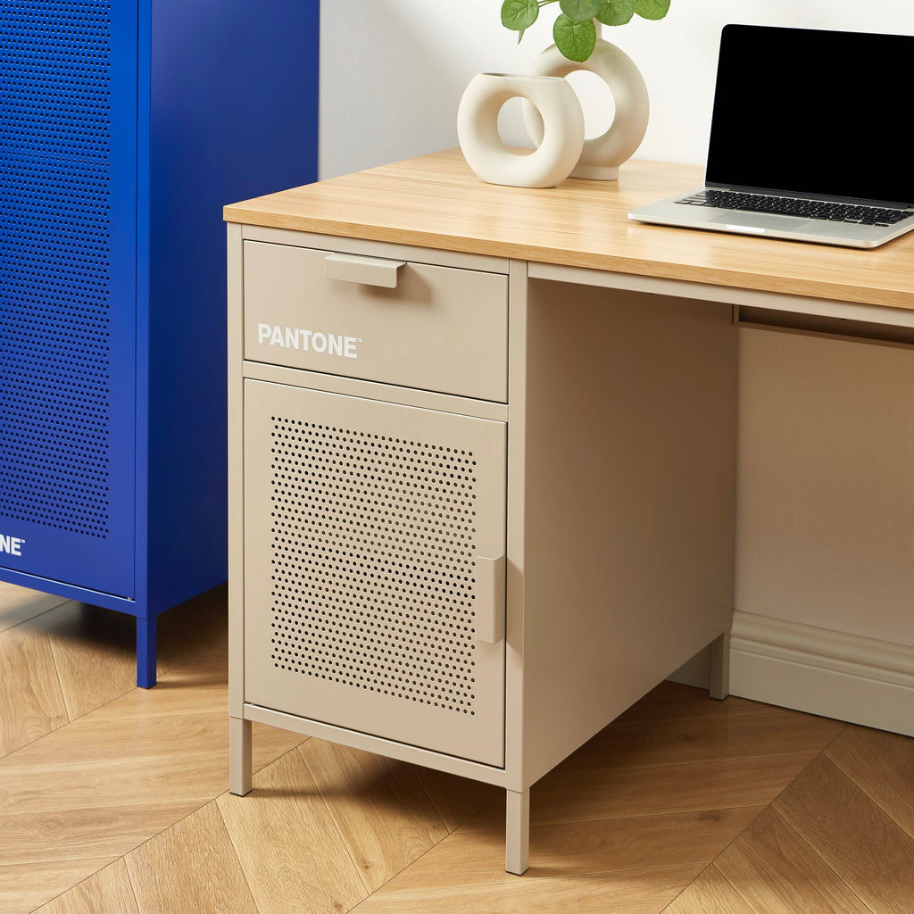 Bureau - Métal - Taupe