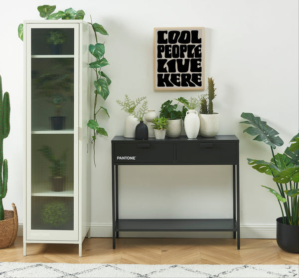 Console Table - Metal - Anthracite