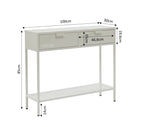 Console - Metal - Sand Beige
