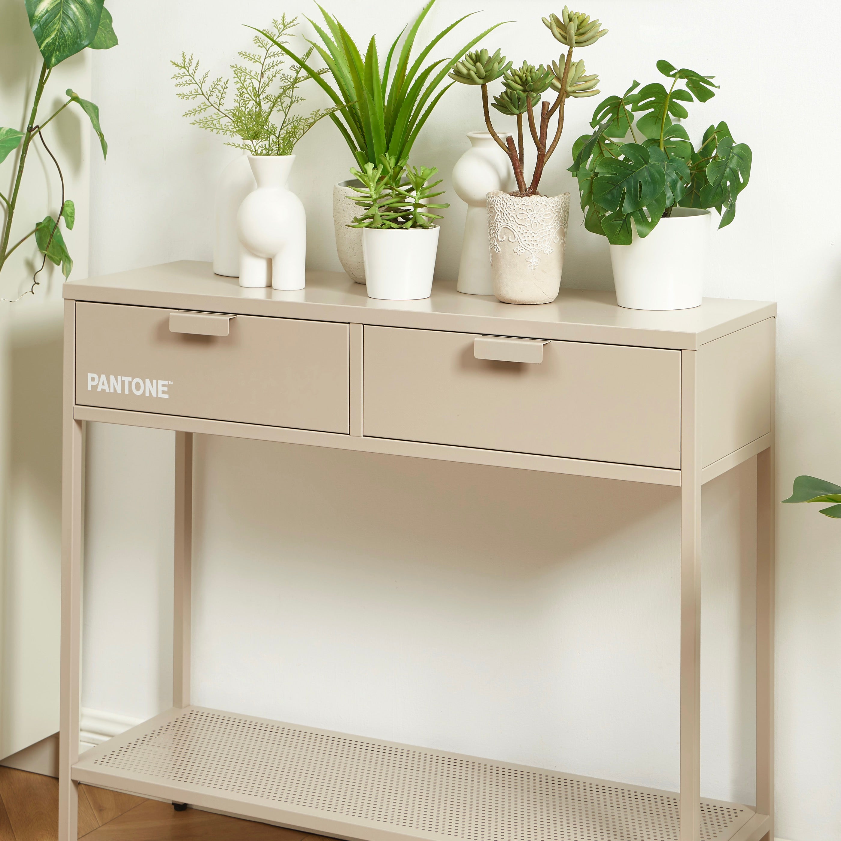 Console - Métal - Taupe