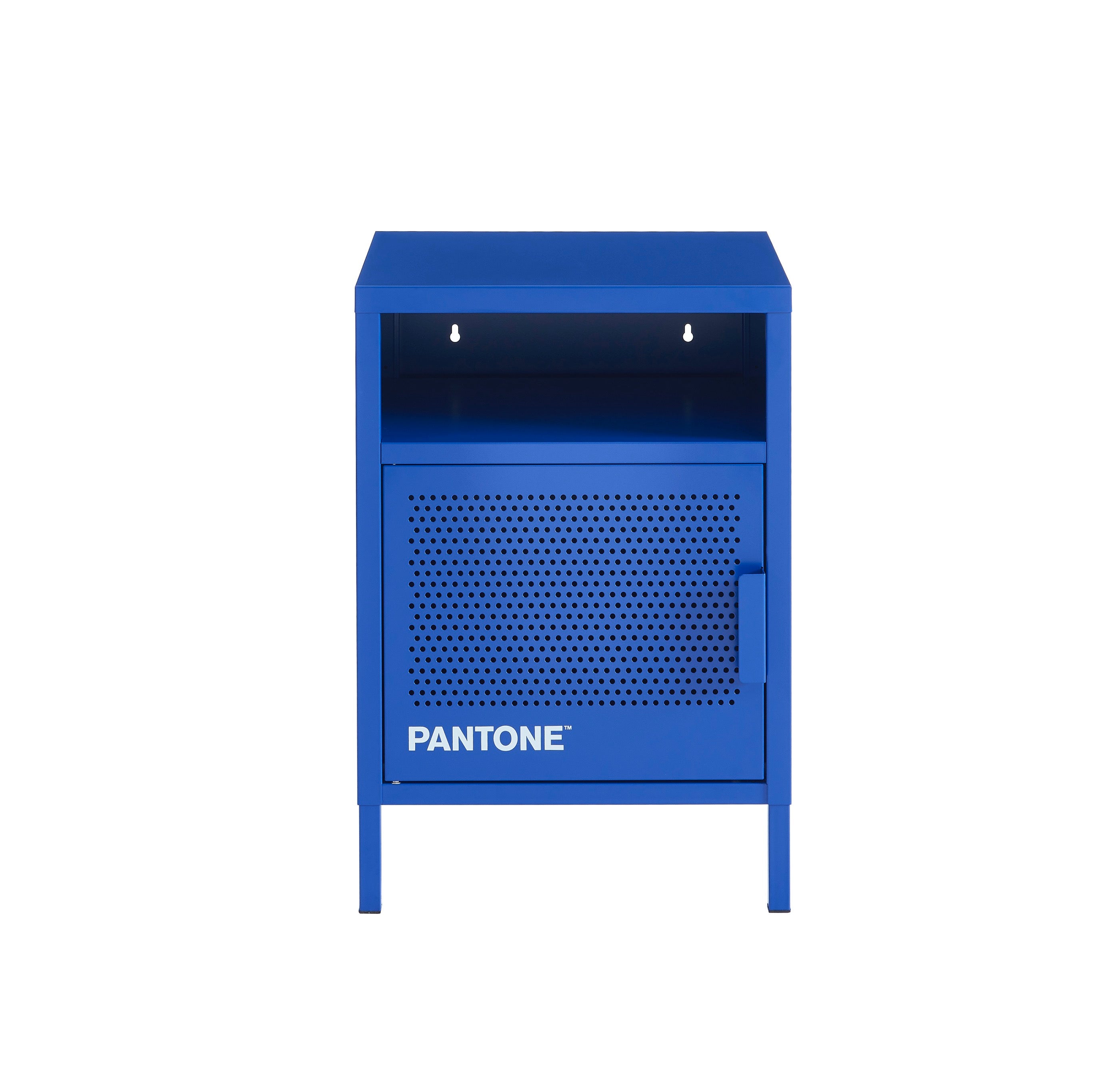 Bedside Table - Metal - Electric Blue