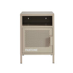 Table De Chevet - Métal - Taupe