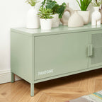 TV Unit - Metal - Almond Green