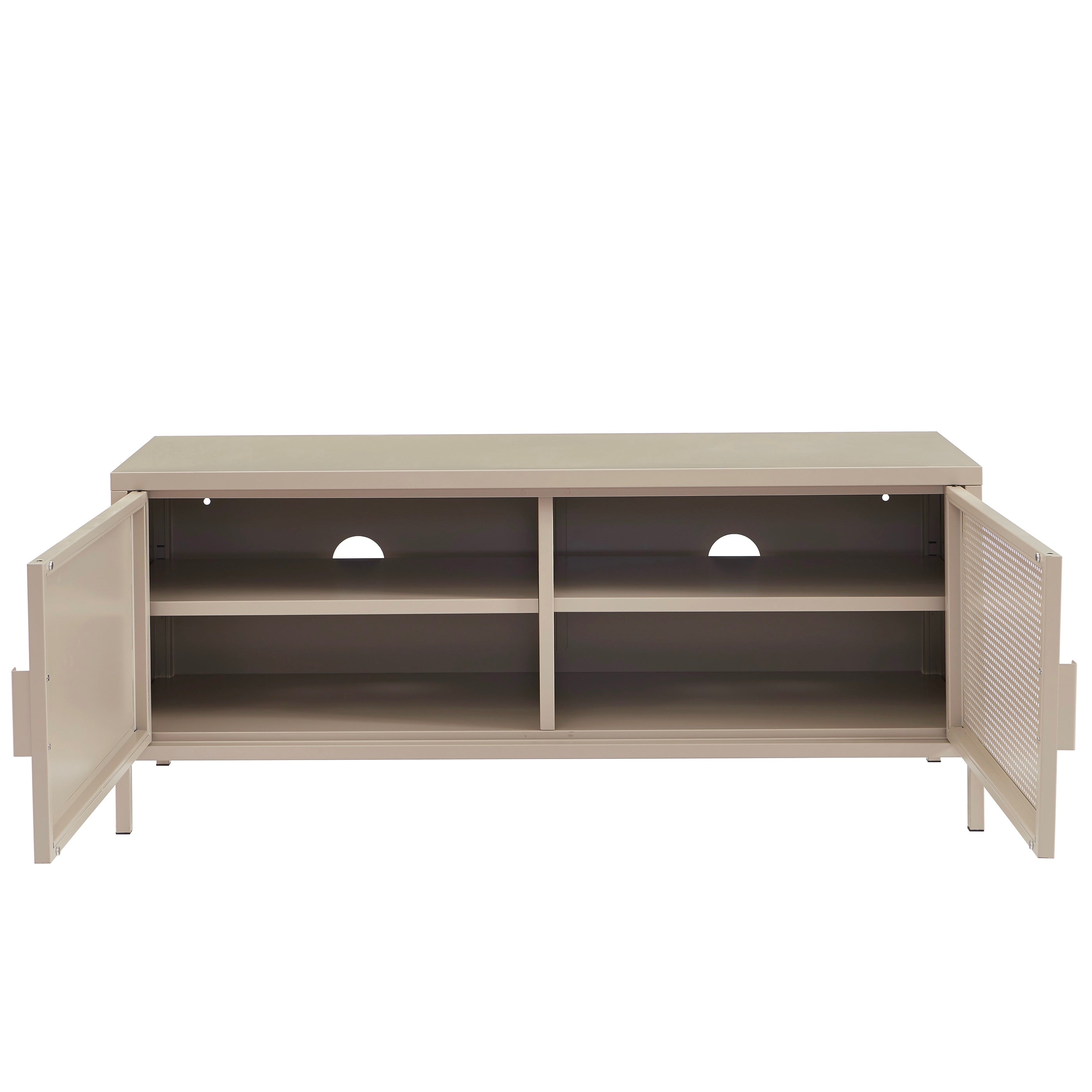 Mueble TV - Metal - Gris topo