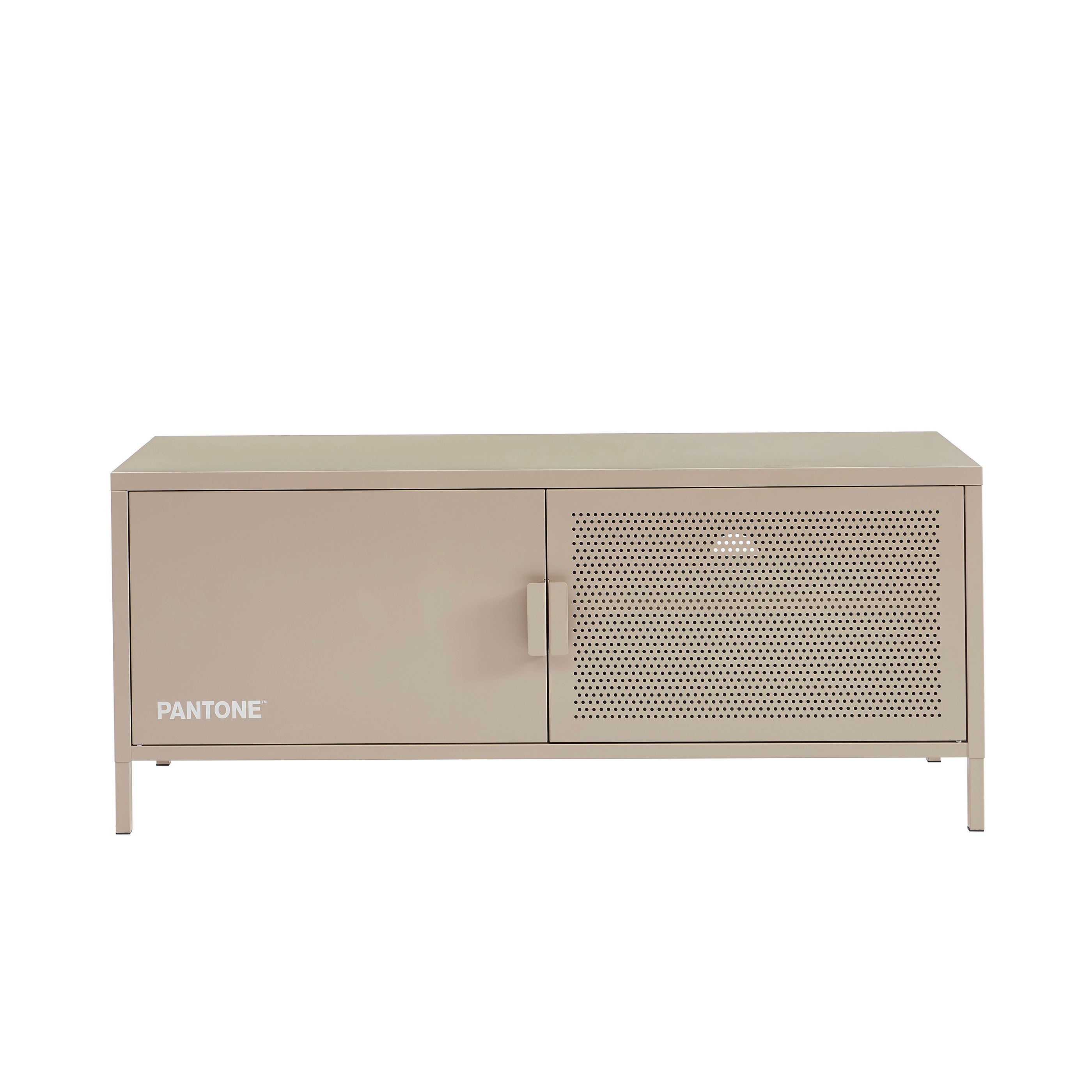 Mueble TV - Metal - Gris topo