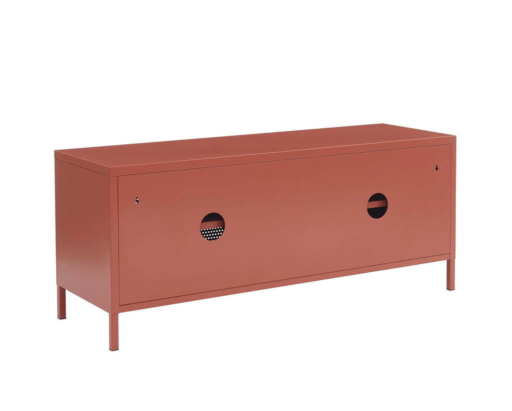 Meuble Tv - Métal - Terracotta