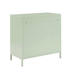 Commode - Métal - Vert Amande - 4 Tiroirs