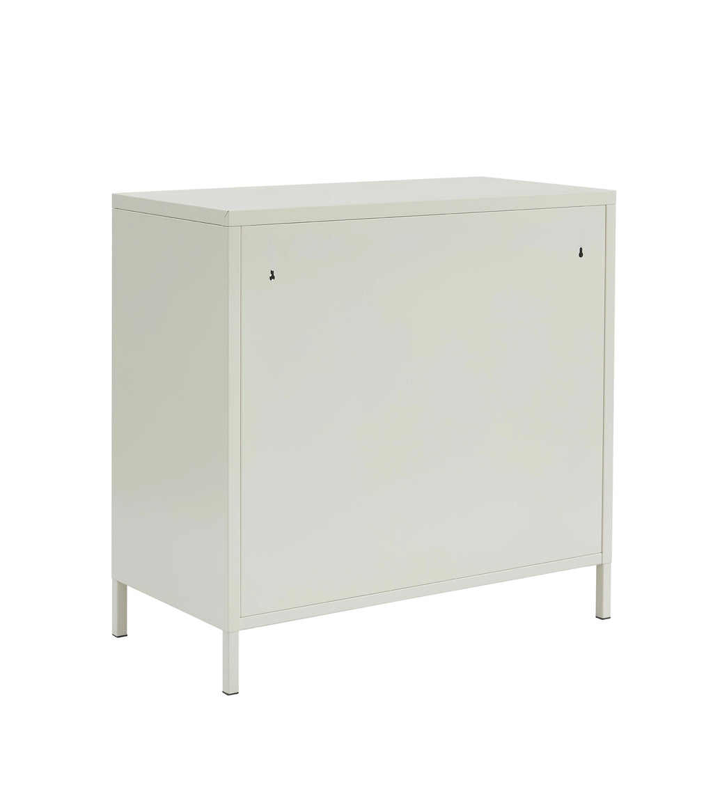 Chest of drawers - Metal - Sand Beige - 4 Drawers