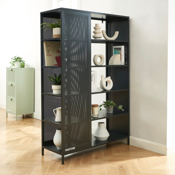 Bibliothèque - Métal - Gris Anthracite