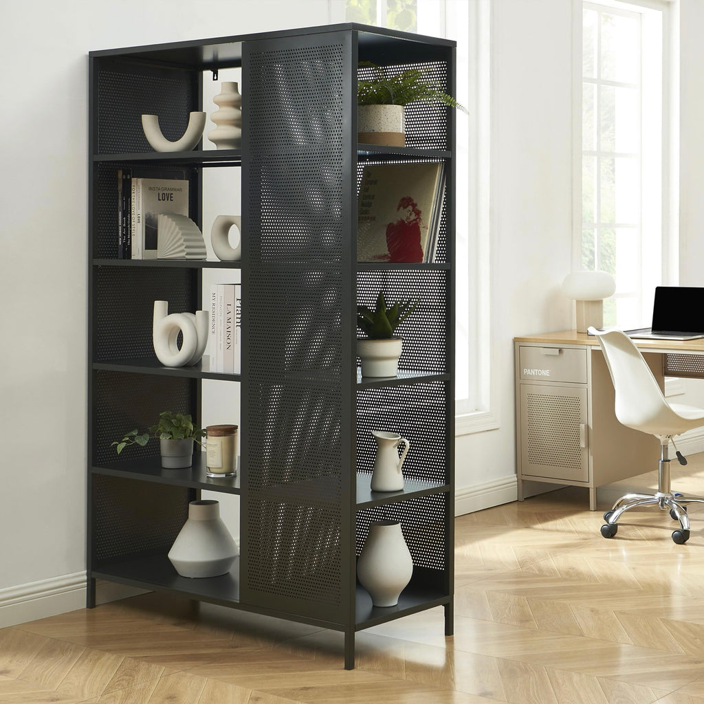 Librería - Metal - Gris Antracita