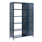 Bibliothèque - Métal - Bleu Nuit