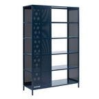 Bibliothèque - Métal - Bleu Nuit