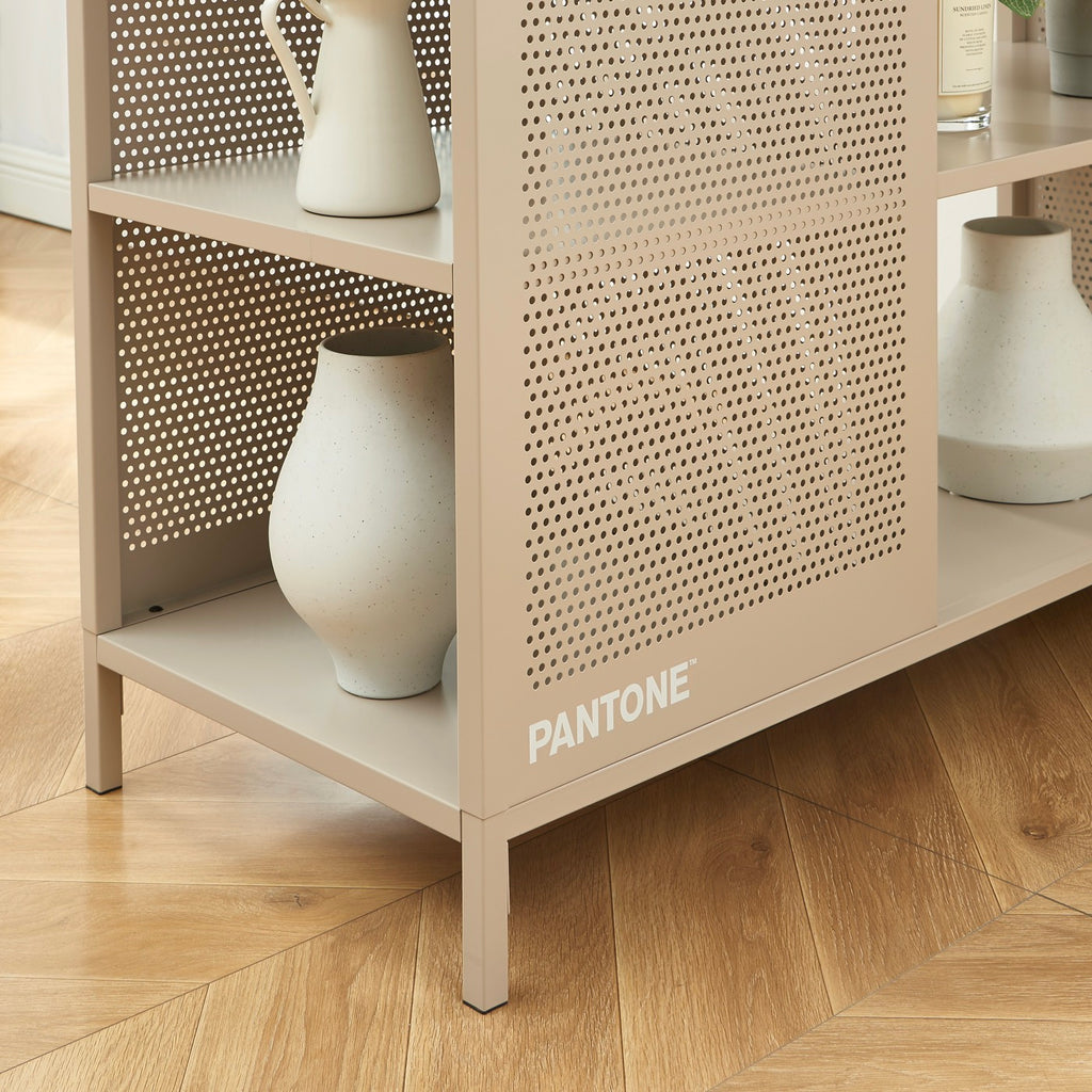 Bookcase - Metal - Taupe