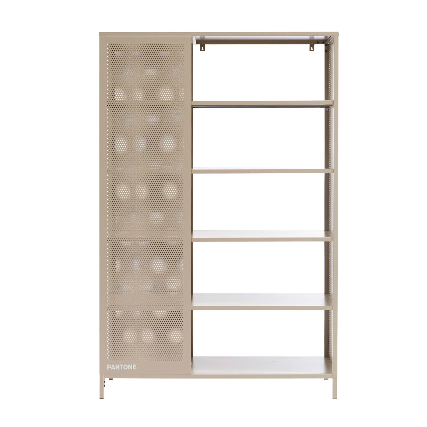 Bookcase - Metal - Taupe