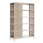 Bookcase - Metal - Taupe