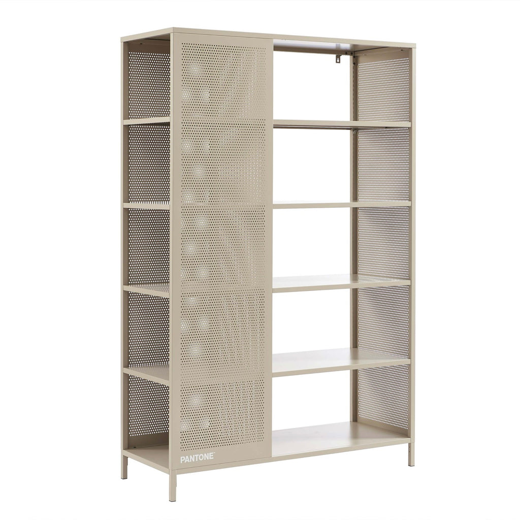 Bookcase - Metal - Taupe