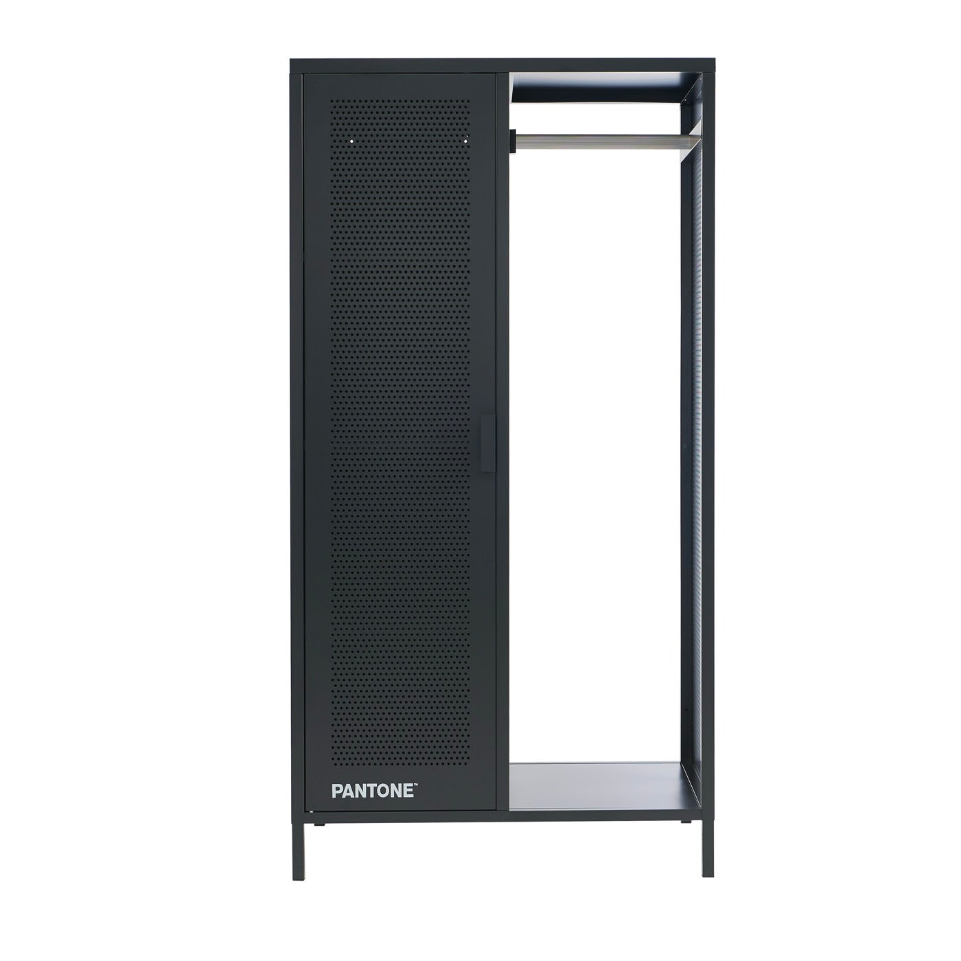 Vestiaire - Métal - Gris Anthracite Avec Penderie