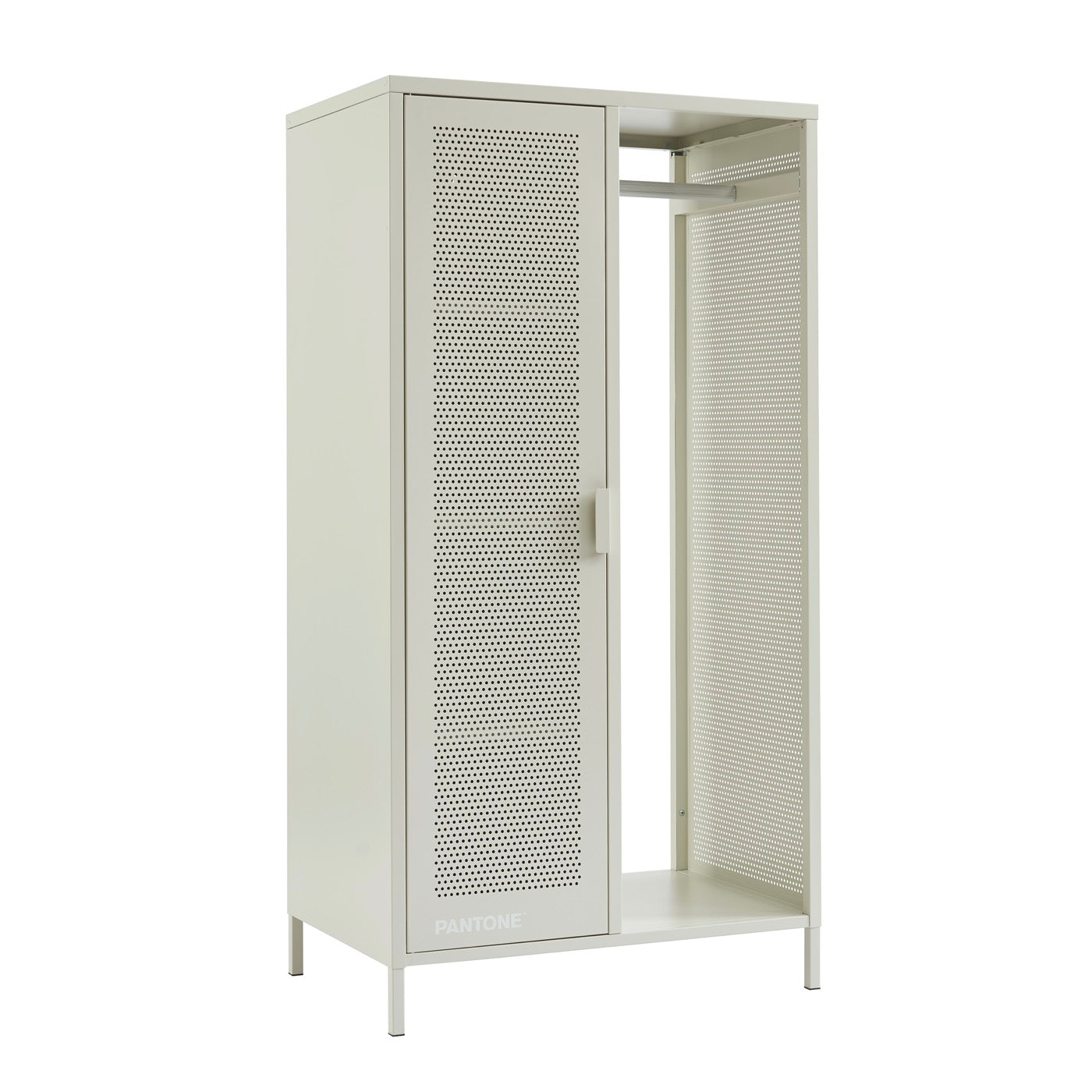 Guardarropa - Metal - Beige Arena Con Armario