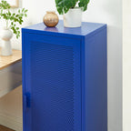 Cajonera De Oficina - Metal - Azul Eléctrico