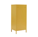 Pedestal de Oficina - Metal - Amarillo Mostaza
