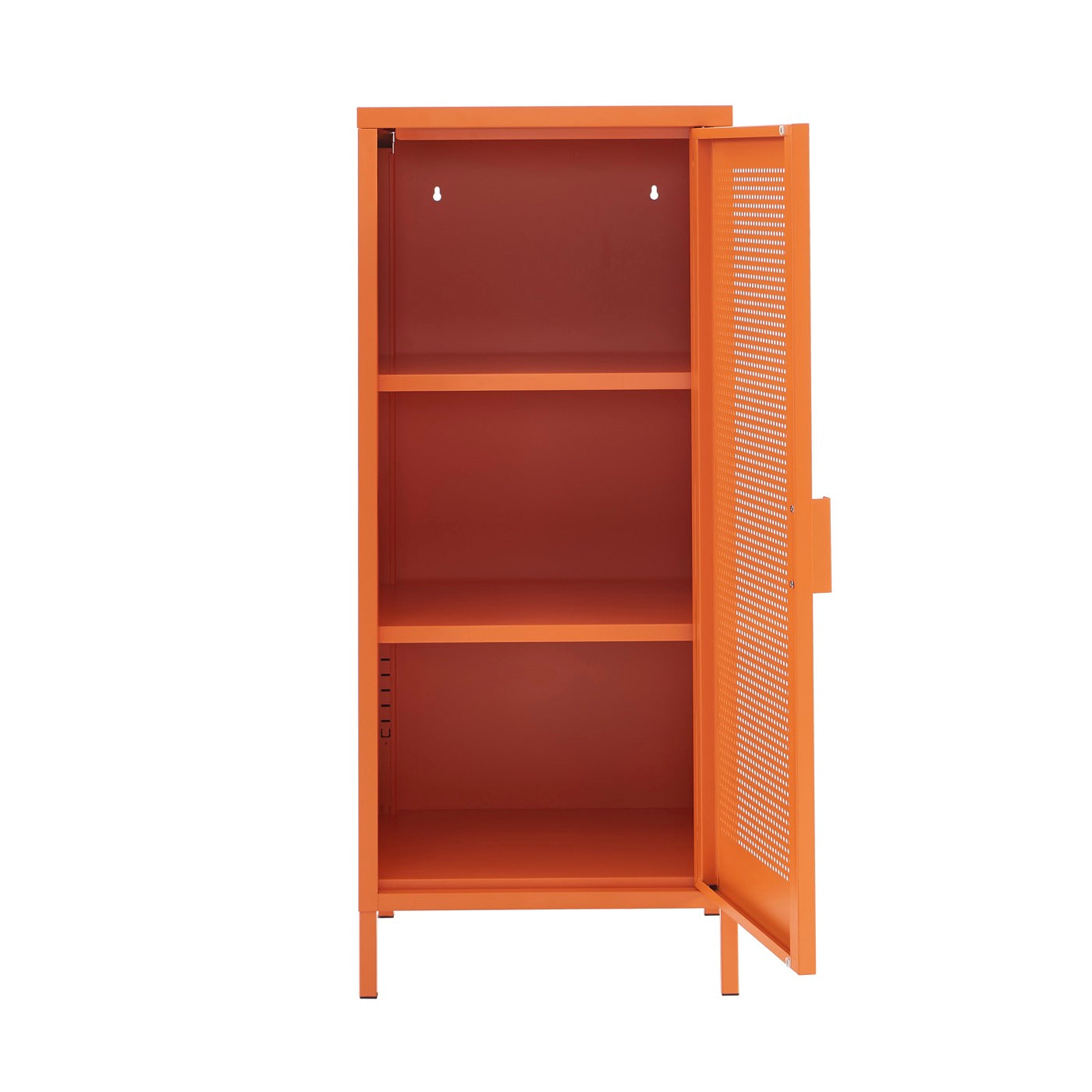 Pedestal de oficina - Metal - Naranja
