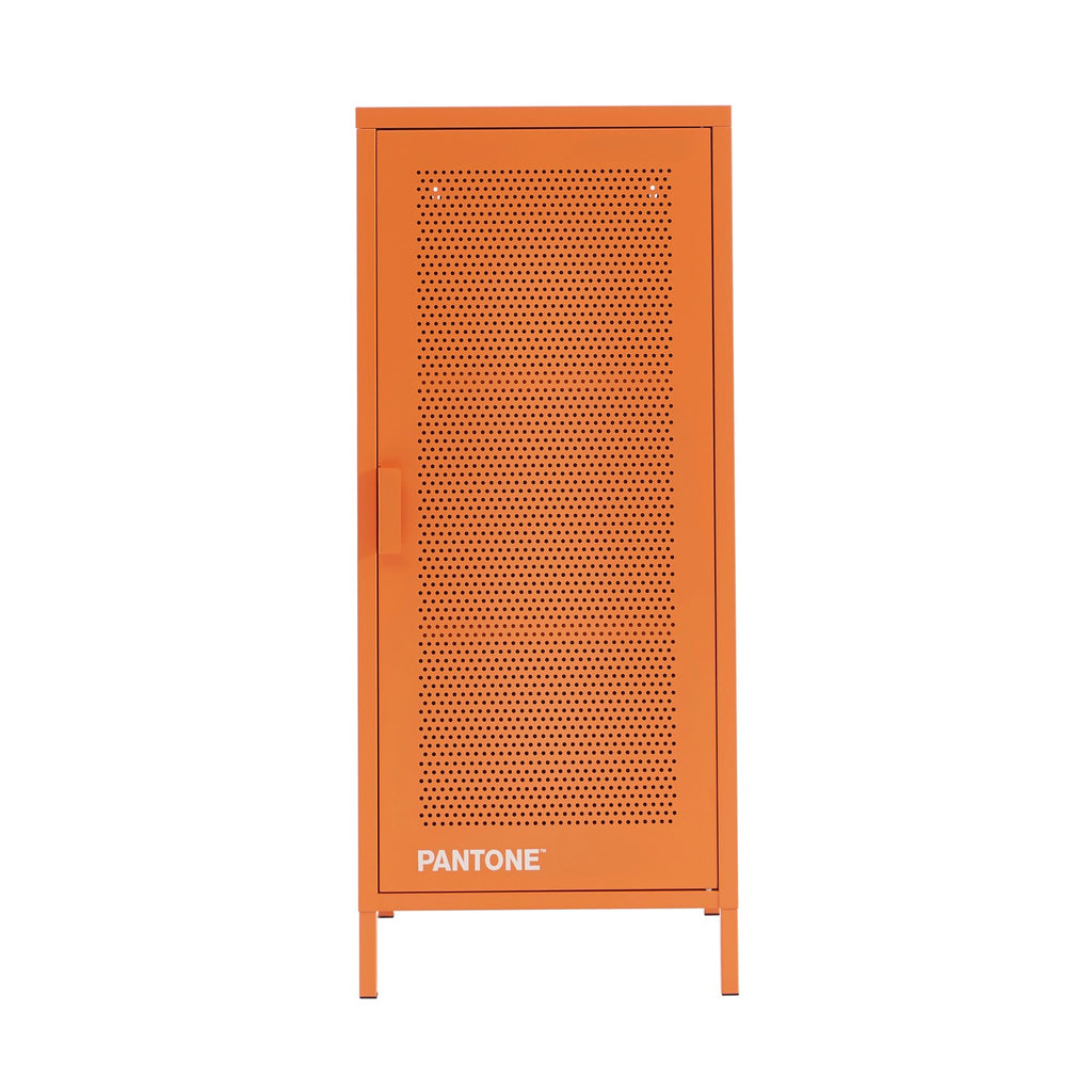 Pedestal de oficina - Metal - Naranja