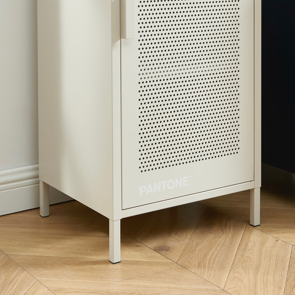 Office Pedestal - Metal - Sand Beige